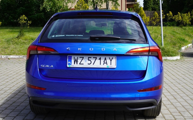 Skoda Scala cena 49999 przebieg: 118000, rok produkcji 2020 z Katowice małe 781